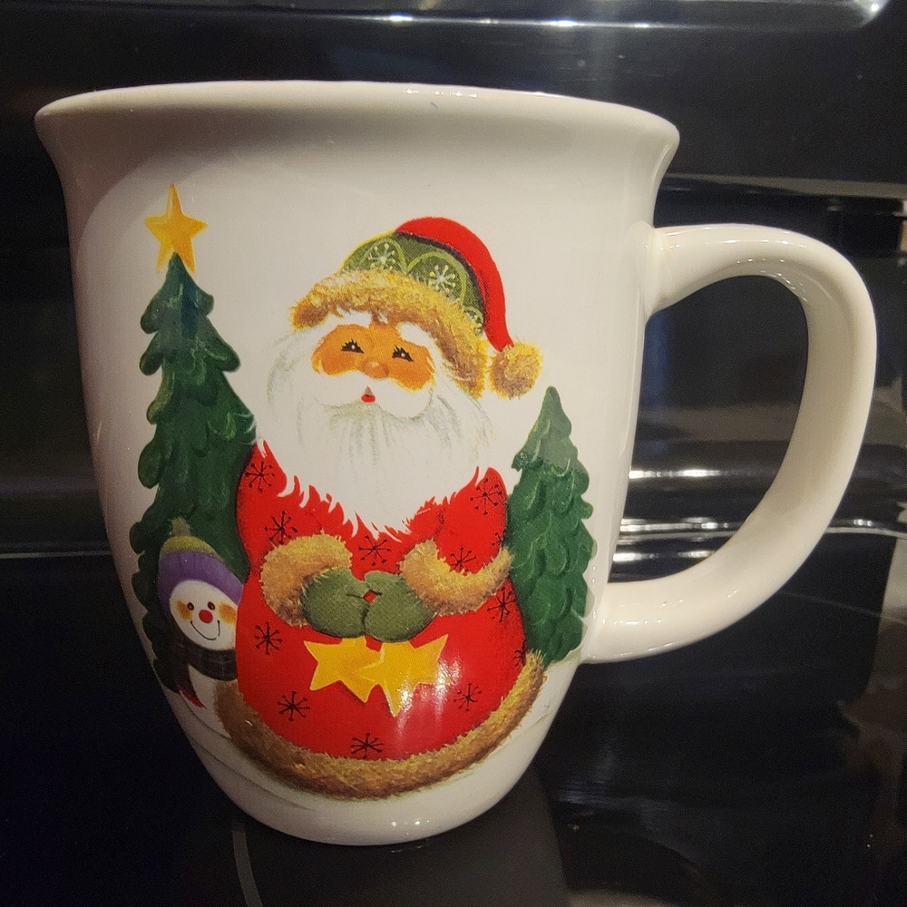 Vintage Christmas Mug | Studio 33 | Santa Claus